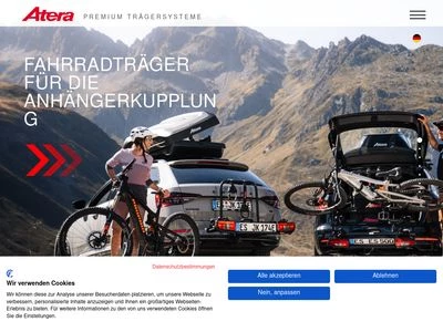 Website von Atera GmbH