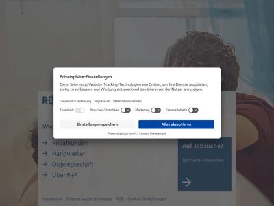 Website von Richter+Frenzel GmbH + Co. KG