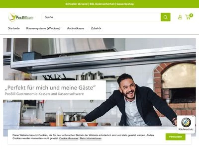 Website von PosBill GmbH