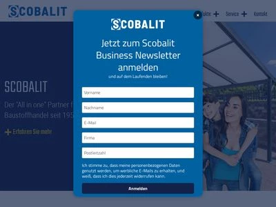 Website von Scobalitwerk Wagner GmbH