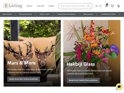 Website von B Living