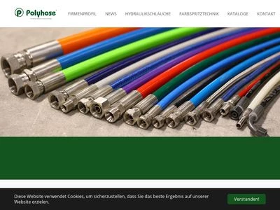 Website von Polyhose Germany GmbH