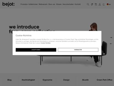 Website von BEJOT SP. Z O.O.