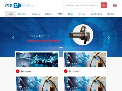 Website von INSED GmbH & Co.KG