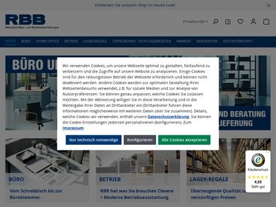 Website von RBB GmbH & Co. KG