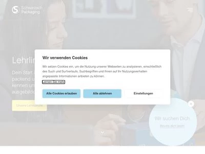 Website von Offsetdruckerei Schwarzach GmbH