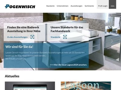 Website von Fritz Pogenwisch GmbH & Co. KG