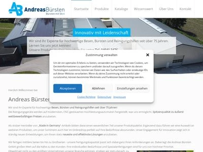 Website von Andreas Bürsten GmbH