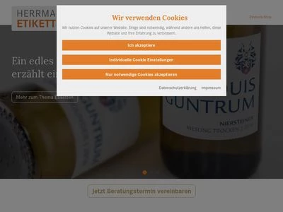 Website von Rainer Herrmann GmbH