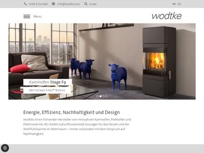 Website von wodtke GmbH