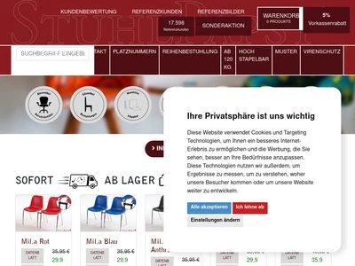 Website von Möbelpapst GmbH