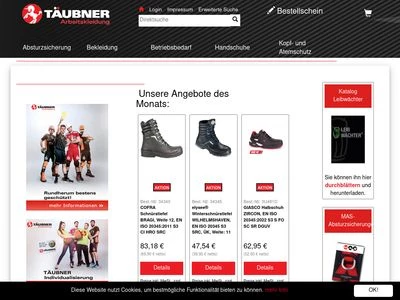 Website von ABS Täubner GmbH