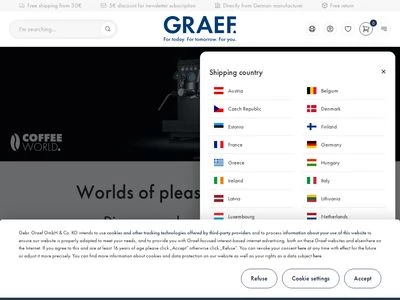 Website von Gebr. Graef GmbH & Co. KG