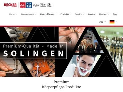 Website von Becker-Manicure Siegfried Becker e.K.