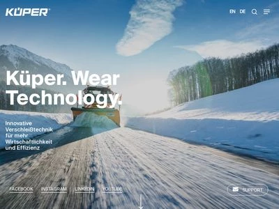 Website von Küper GmbH & Co. KG