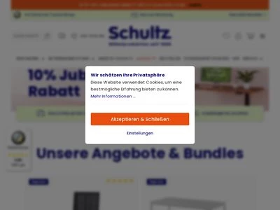 Website von Schultz GmbH & Co. KG