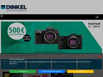 Website von Dinkel GmbH & Co. KG