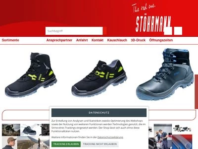 Website von Stöhrmann GmbH & Co. KG