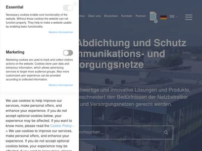 Website von FILOform GmbH