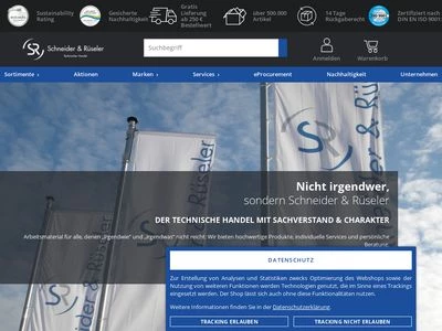 Website von Schneider & Rüseler GmbH