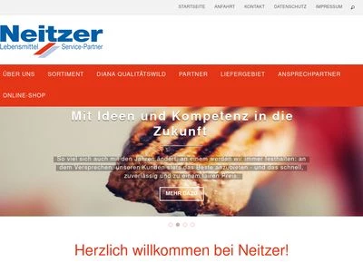 Website von Georg Neitzer GmbH