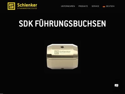 Website von Schlenker Spannwerkzeuge GmbH & Co.KG