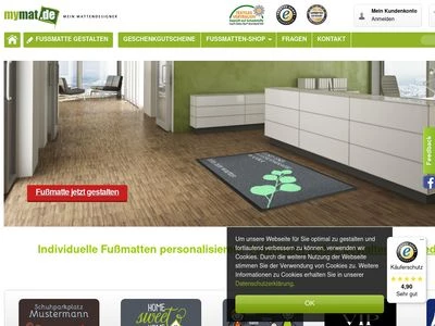 Website von TTS Taifun-Teppich-Service GmbH