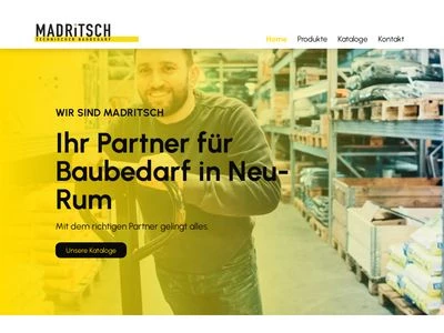 Website von Artur Madritsch GesmbH