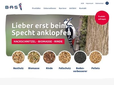 Website von B.A.S. Handelsgesellschaft mbH