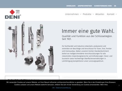 Website von Niederhoff und Dellenbusch GmbH & Co. KG