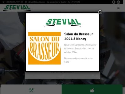 Website von STEVIAL