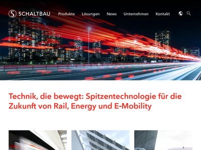 Website von Schaltbau GmbH