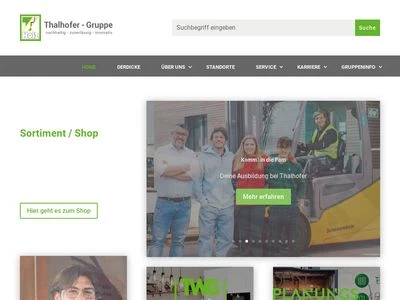 Website von Georg Thalhofer OHG