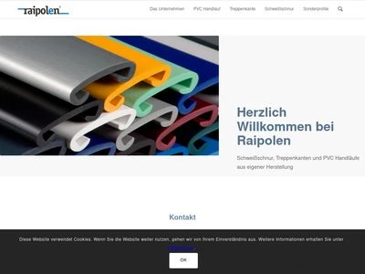 Website von Raipolen Profilwerk GmbH & Co. KG