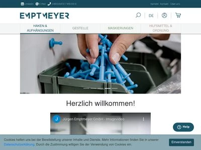 Website von JÜRGEN EMPTMEYER GmbH