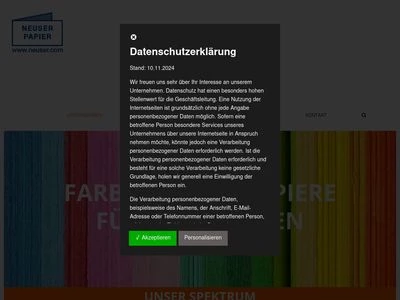 Website von GUSTAV NEUSER GmbH