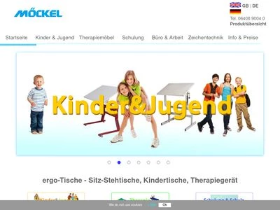 Website von MÖCKEL Feinmechanik