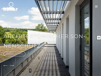 Website von Baier GmbH