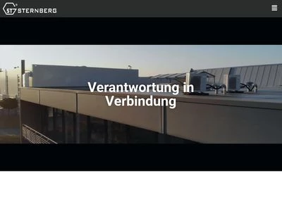 Website von Sternberg GmbH