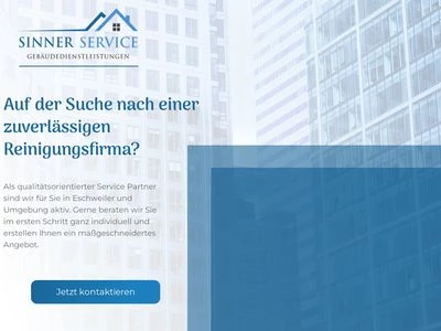 Website von Sinner Service