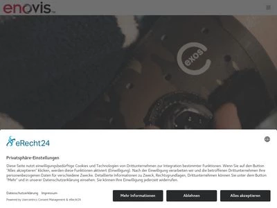 Website von ORMED GmbH a company of Enovis