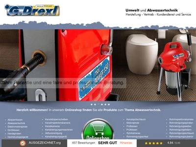 Website von G. Drexl GmbH & Co. KG