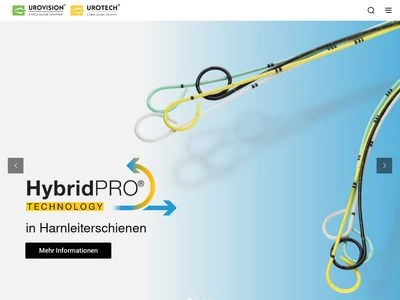 Website von Urotech GmbH