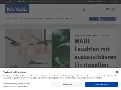 Website von Jakob Maul GmbH