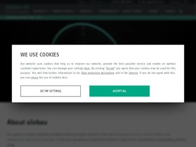 Website von elobau GmbH & Co. KG