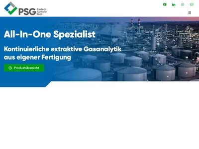 Website von AGT-PSG GmbH