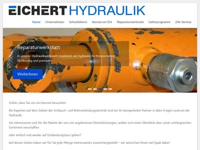 Website von Erwin Eichert GmbH