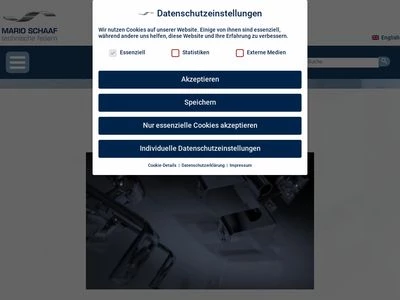 Website von Mario Schaaf GmbH & Co. KG