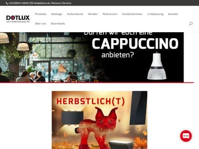 Website von DOTLUX GmbH