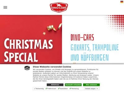 Website von DINOCARS Evers GmbH